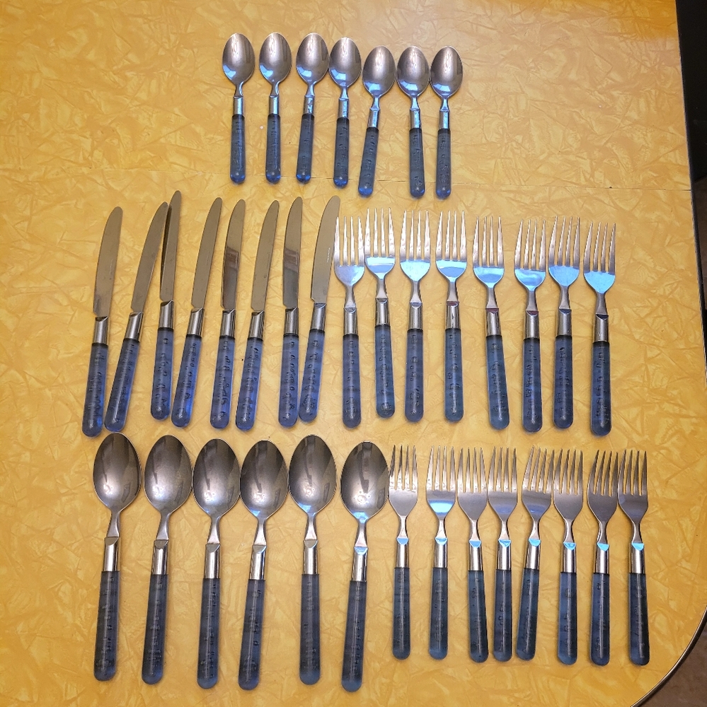 Ikea Bubblor Acrylic Cutlery